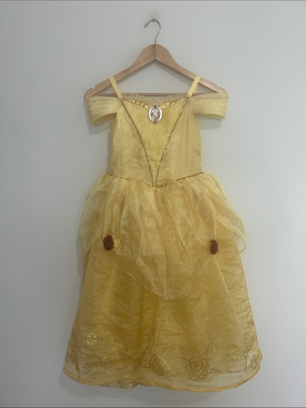 Disney Store Beauty and the Beast Belle Gown Size 7/8